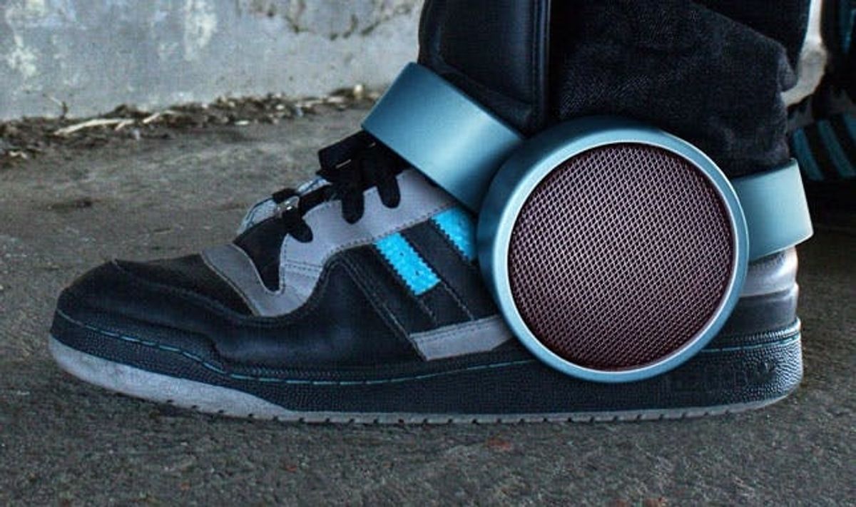 Sneakers and Speakers Together At Last?