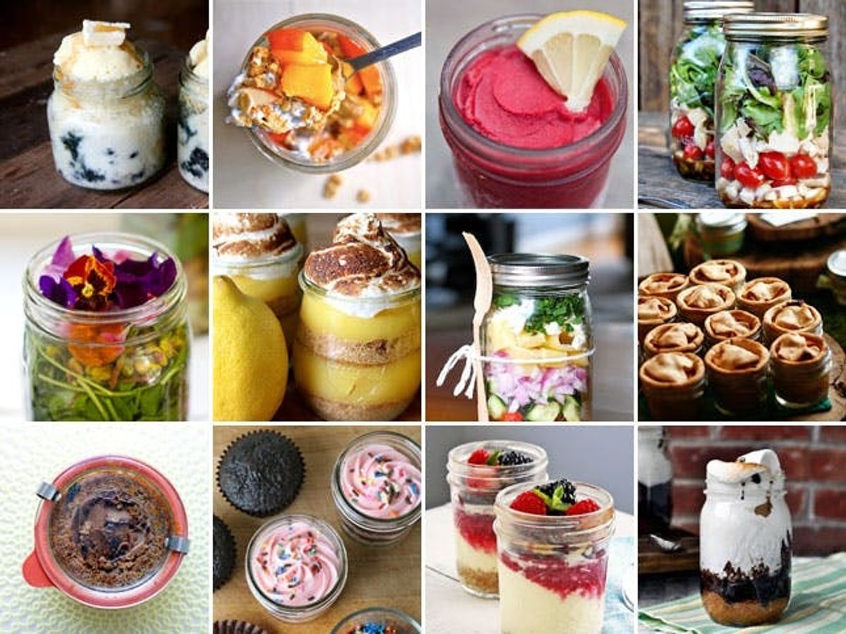 12 Delicious Dishes… in a Jar!
