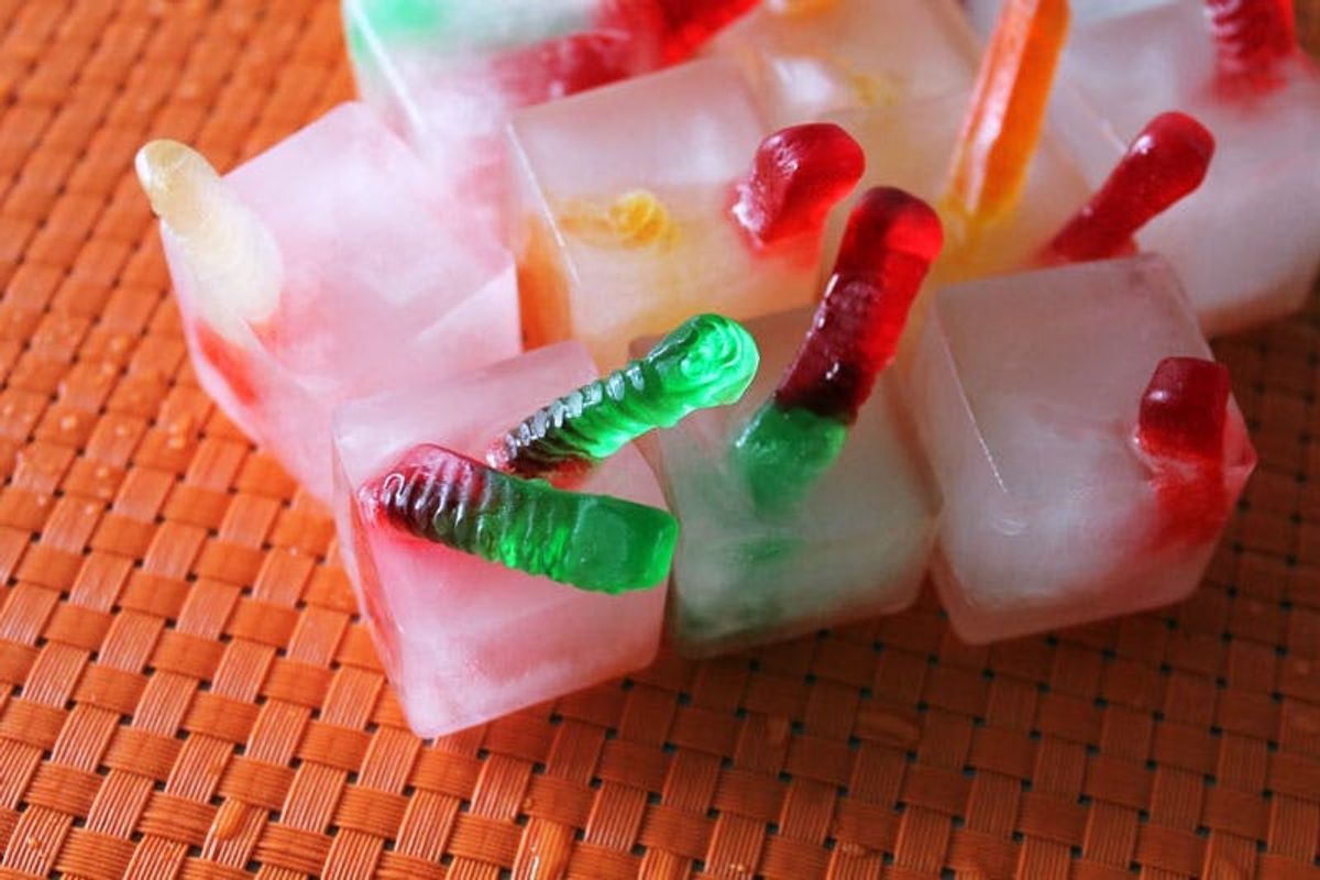 They’re Creepy, They’re Crawly, They’re (Gummy) Worm-Infested Ice Cubes!