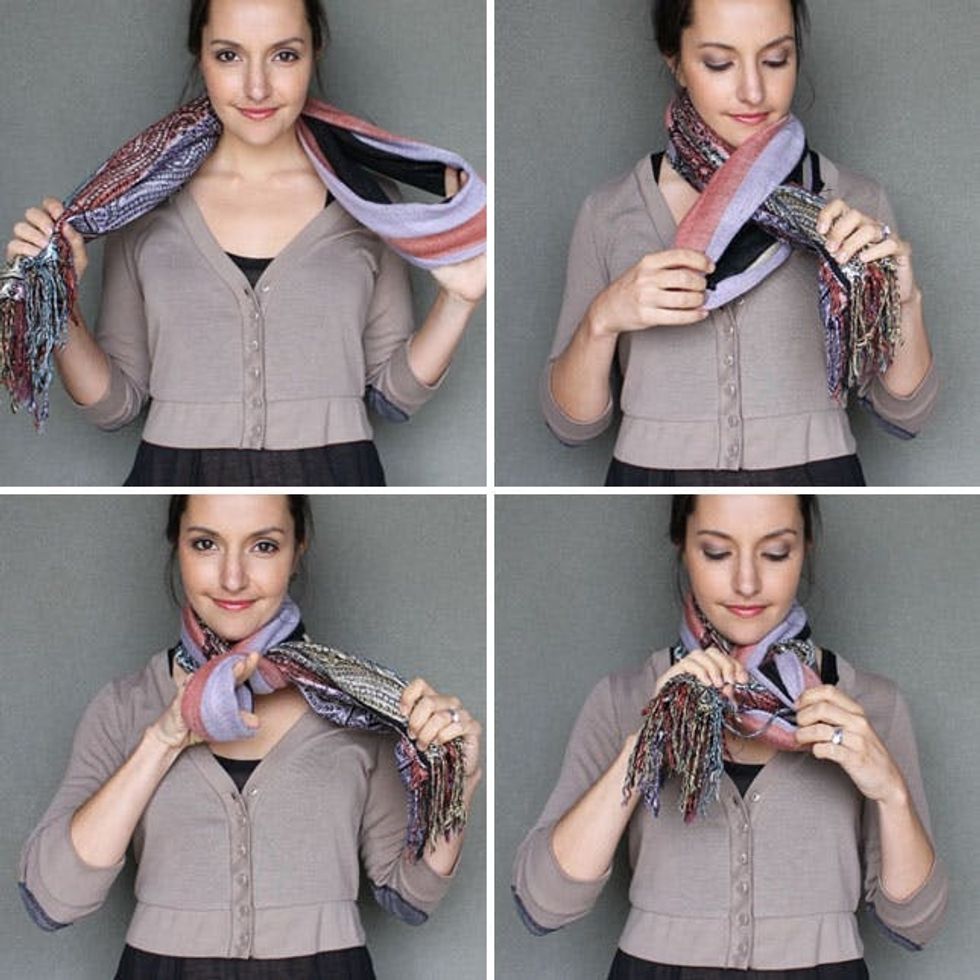 15 Ways to Style a Scarf - Brit + Co