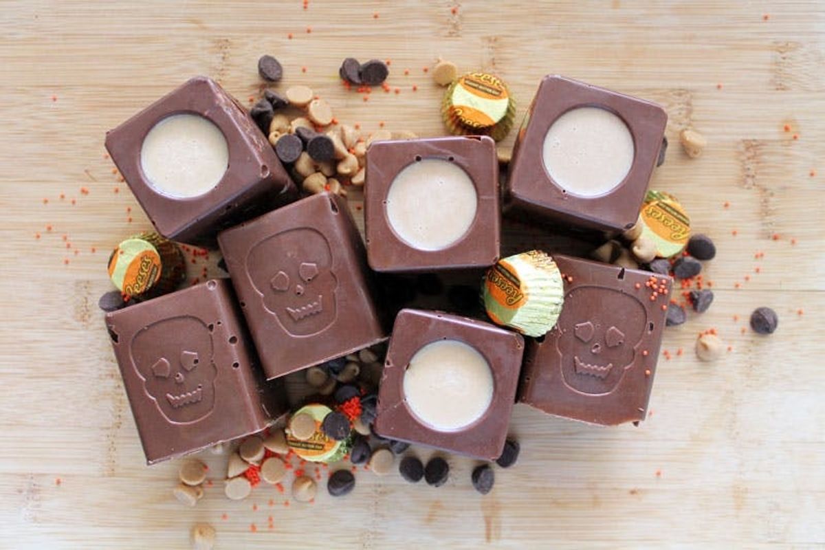 Trick Out Your Treats: Reese’s Peanut Butter Shooters