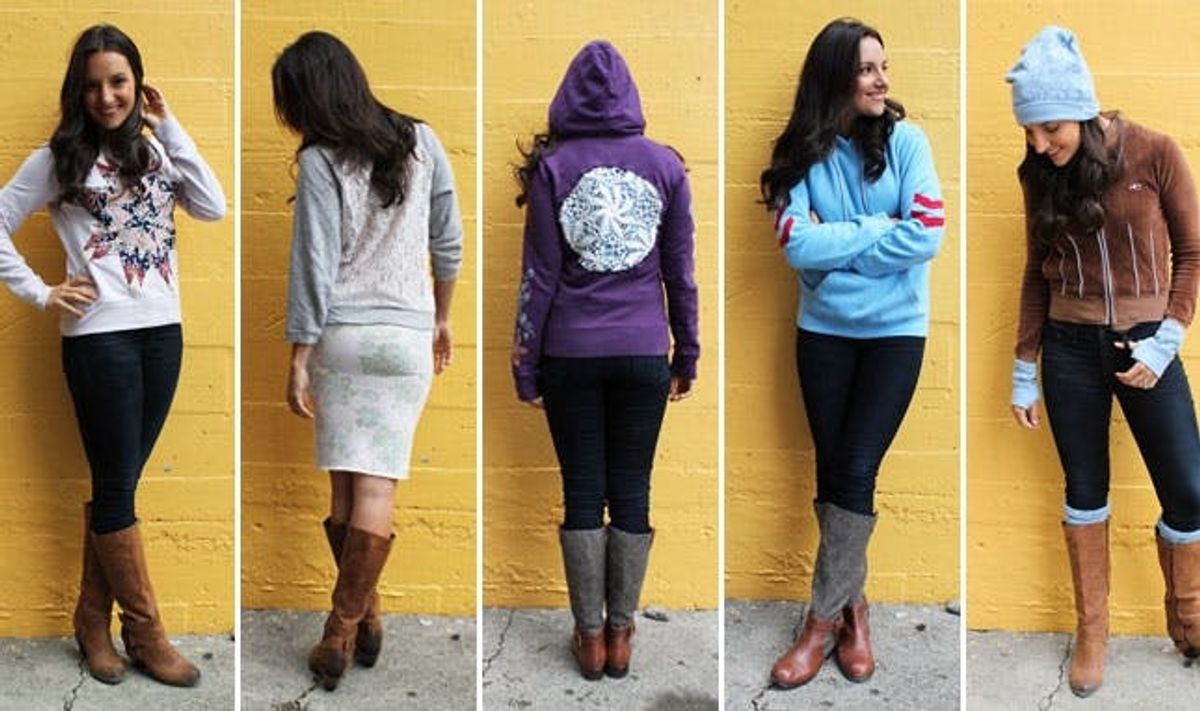 5 Ways to Turn Old Hoodies into Hip New Threads