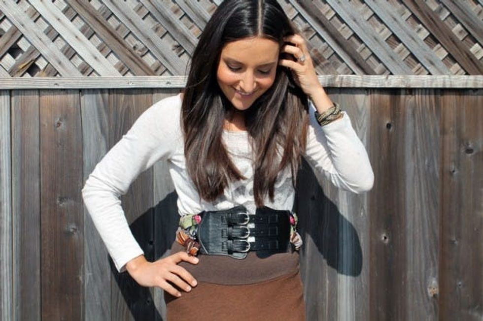 How to Create the Ultimate Scarf Belt Brit + Co