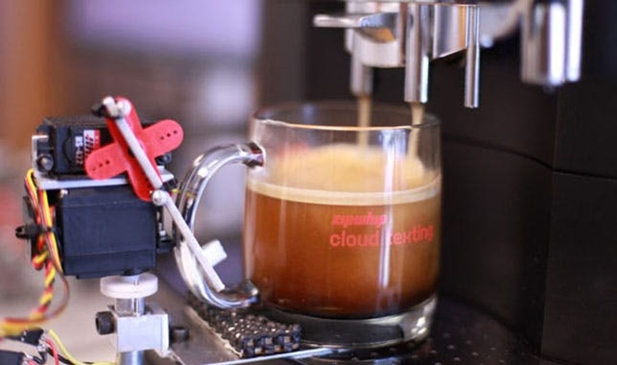 Zipwhip Creates the First Text-Enabled Espresso Machine