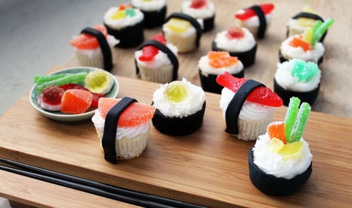 Grab Your Chopsticks: It’s Sushi Cupcake Time!
