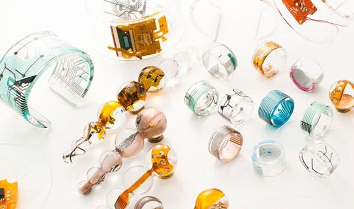 Gorgeous Accessories Made from Dismantled Gadgets