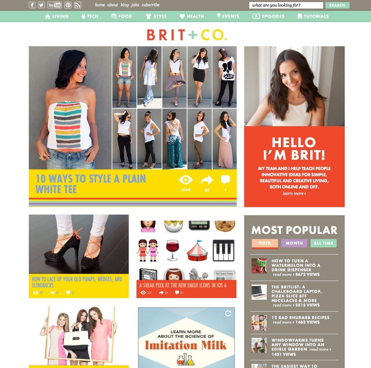 Introducing the New Brit + Co. Design