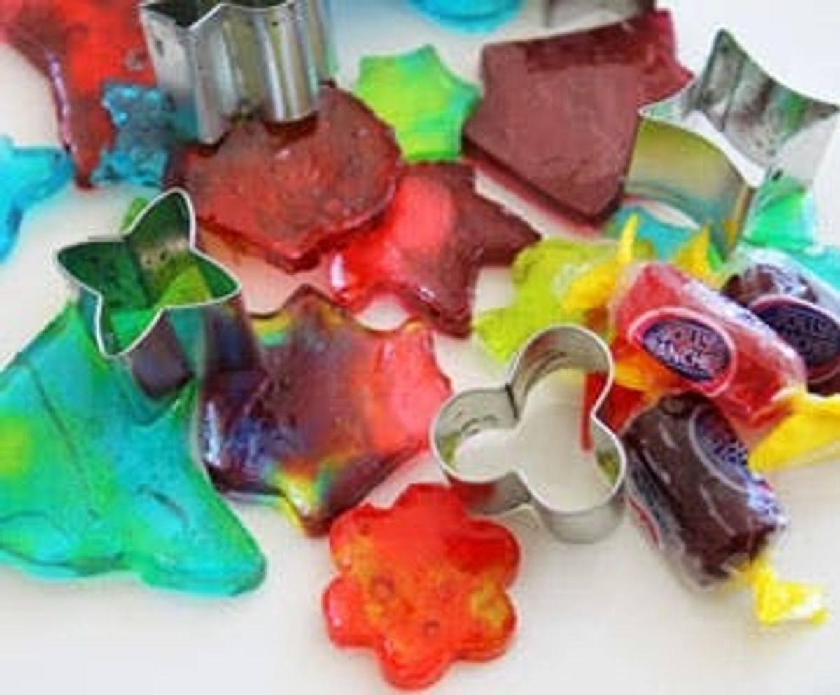 Create This Colorful Custom Candy Recipe with Jolly Ranchers & Cookie Cutters