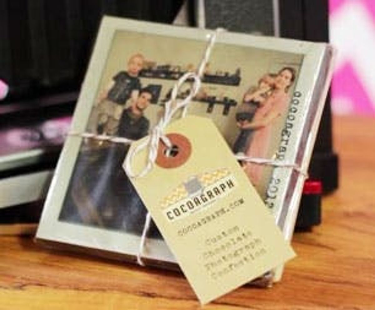 Cocoagraph Turns Your Favorite Photos into Chocolate Polaroids