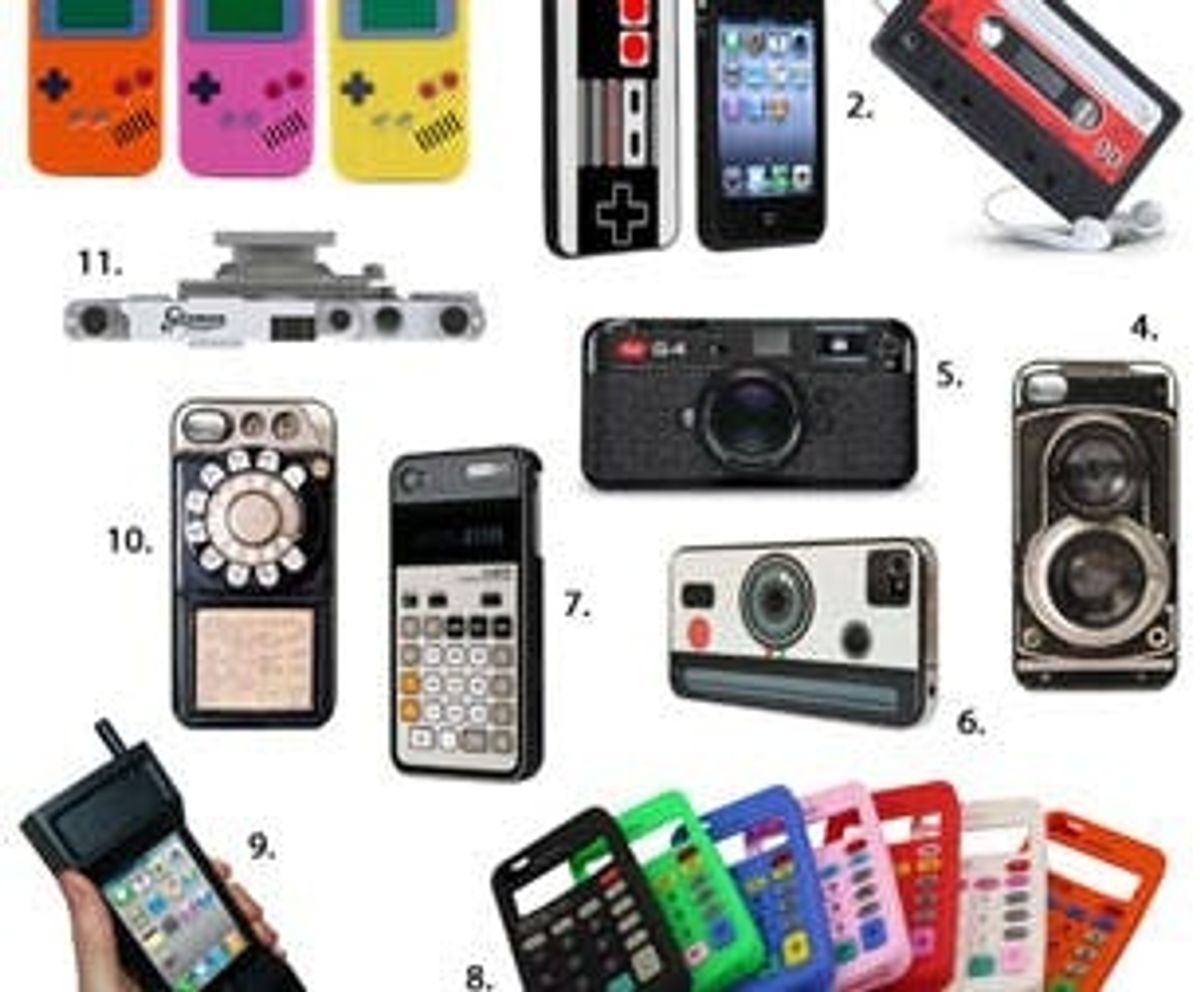 Relive Vintage Tech with These 11 Retro iPhone Cases