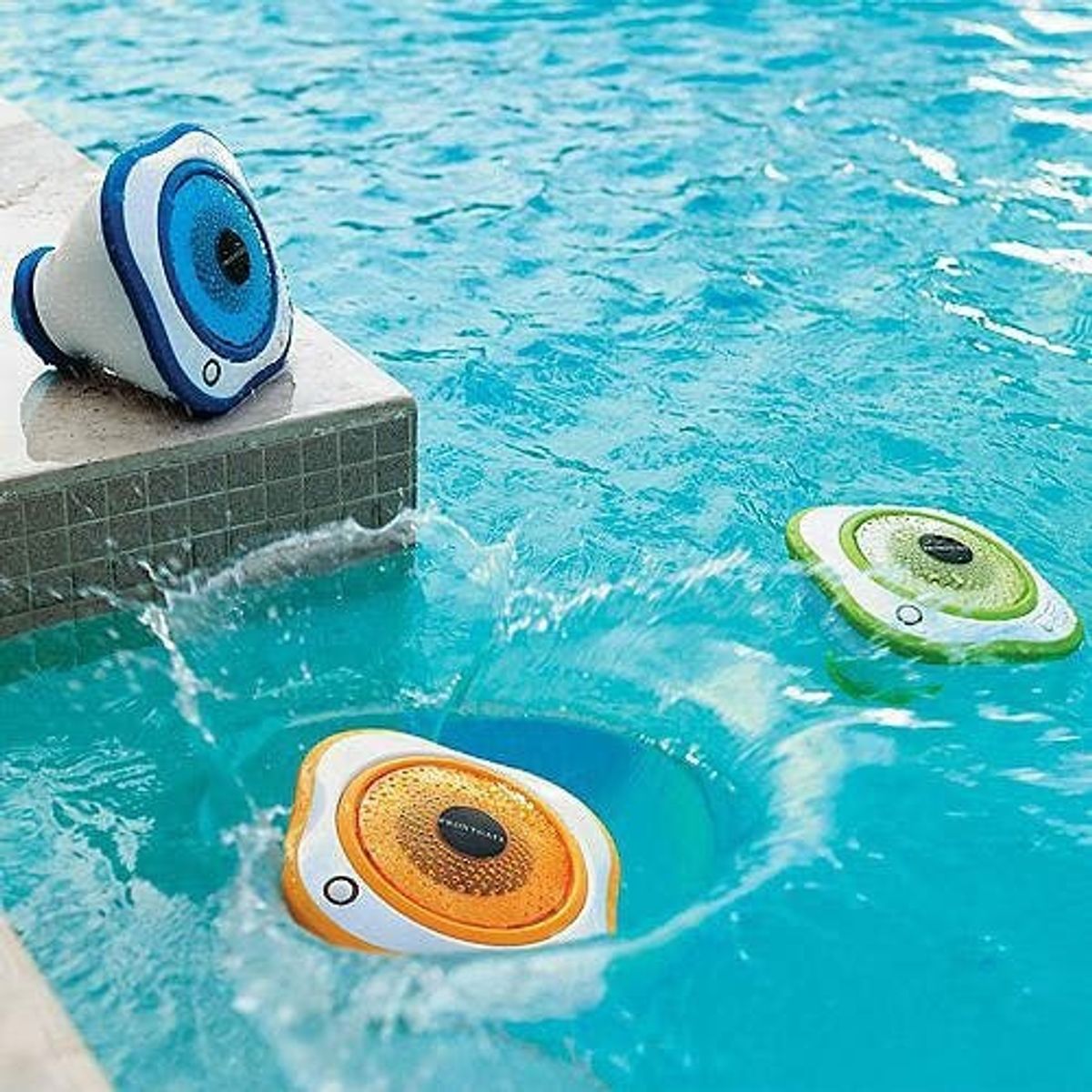 These Floating LED Speakers Are Sure to Light Up Your Next Pool Party