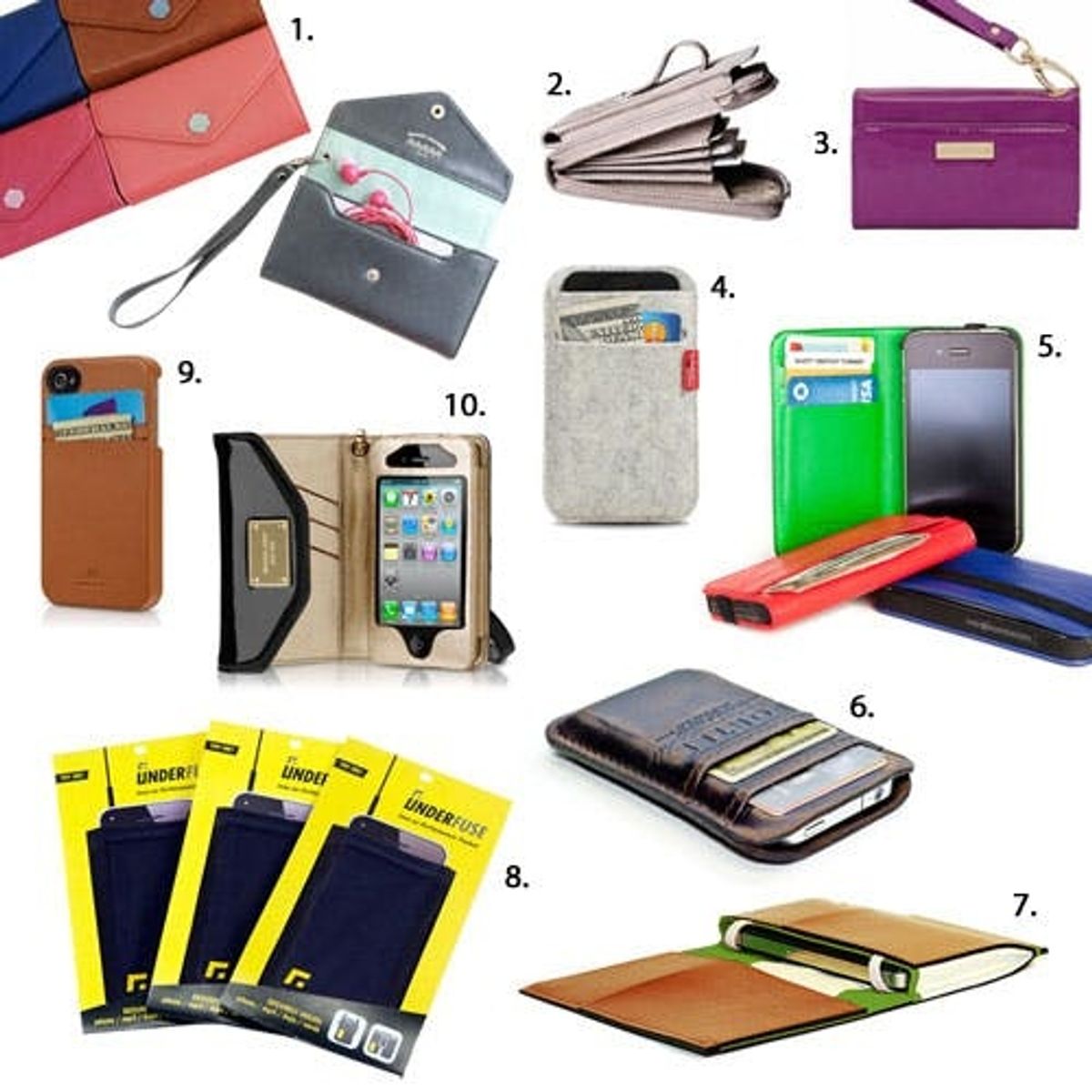 10 iPhone Wallets, Pockets & Wristlets for Snazzy Guys and Gals