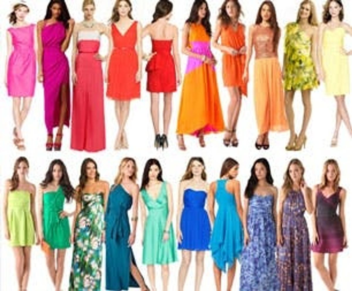30 Colorful Cocktail Dresses for Summer
