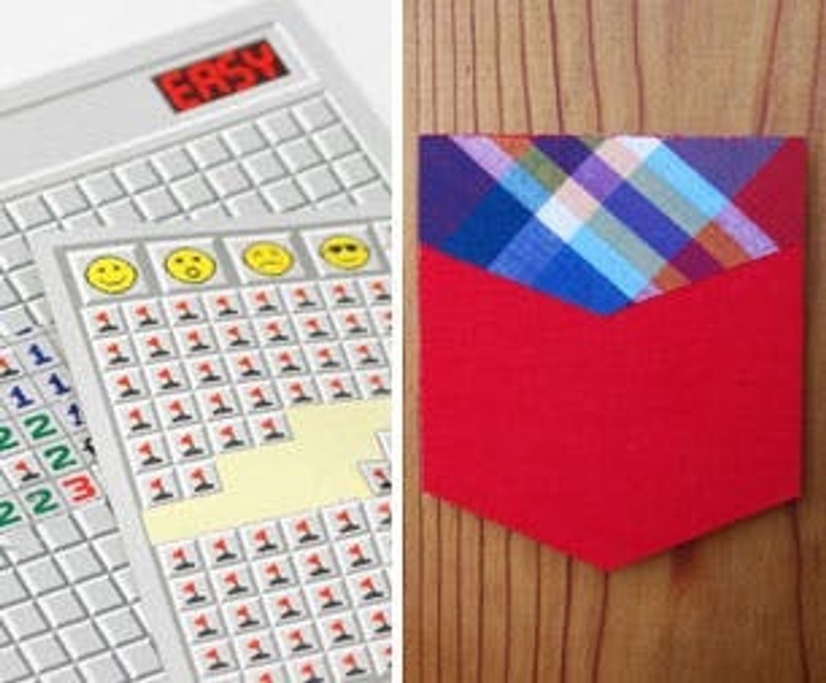 The BritList: Analog Minesweeper, Peel N’ Stick Pockets & More