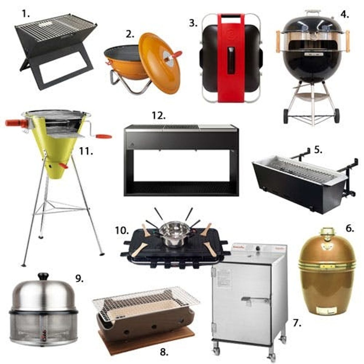 Get Your BBQ on with a Dozen Innovative Grills