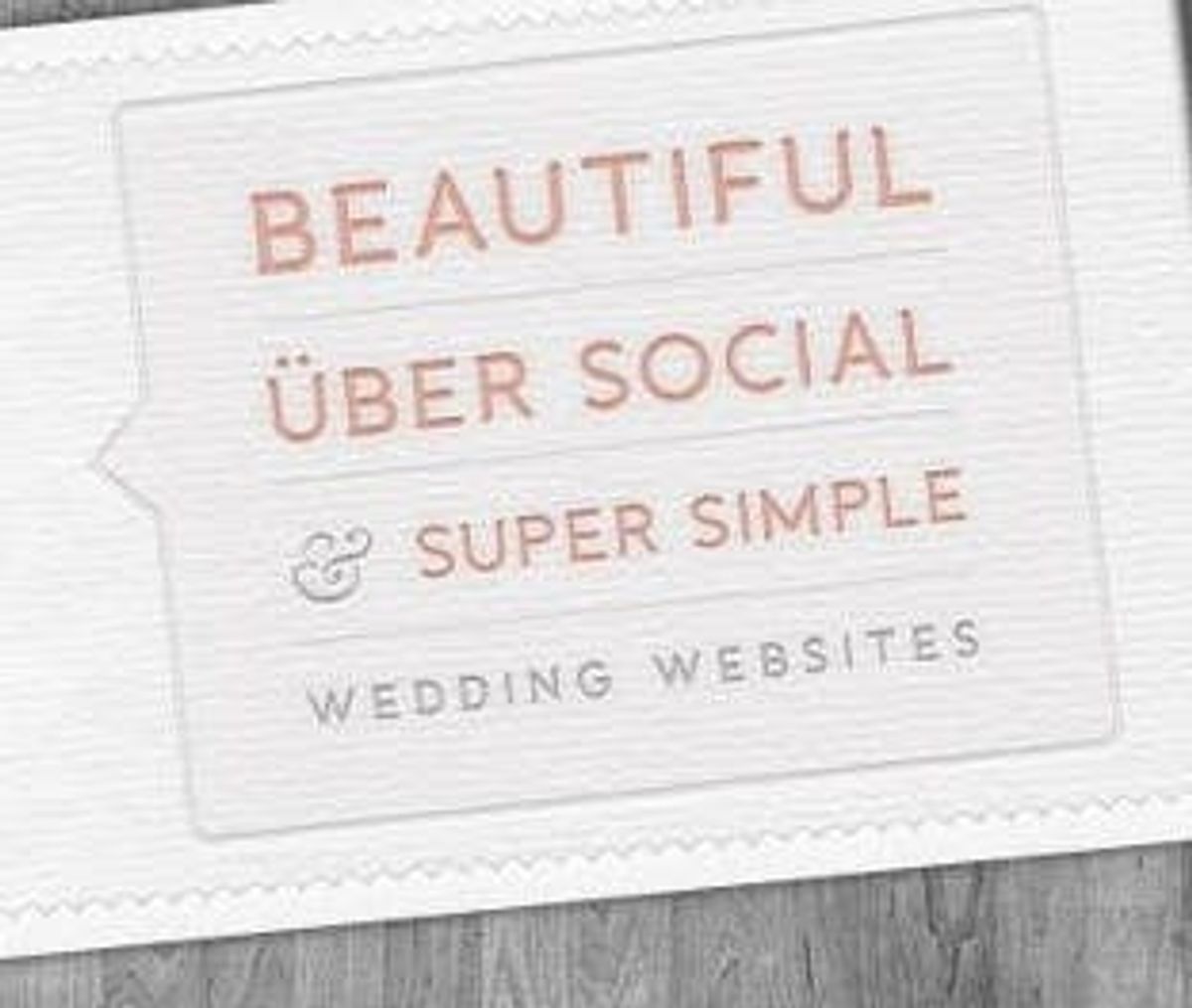 Announcing Weduary: Make Your Own Social & Beautiful Wedding Website