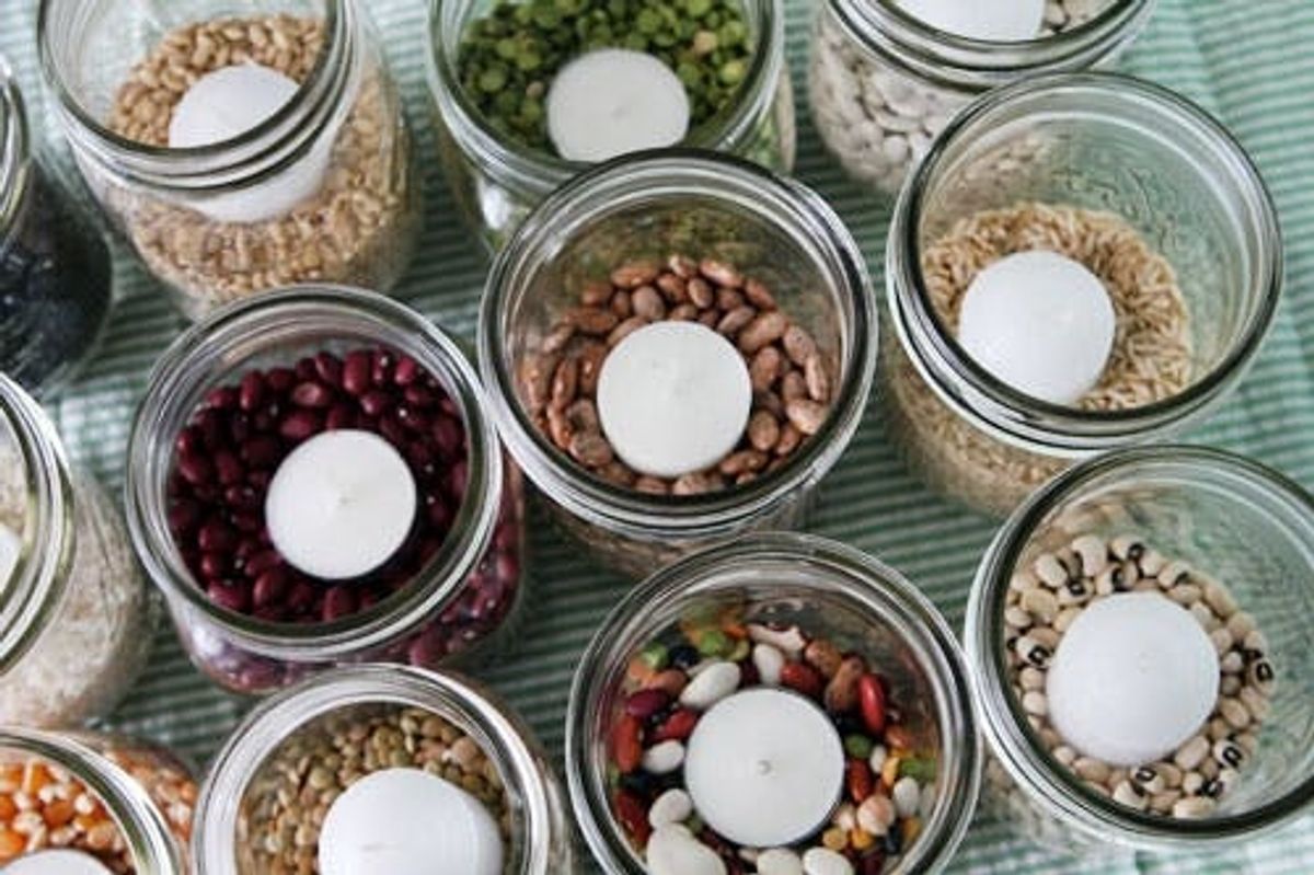 Cool Beans: Mason Jar Fillers from the Grocery Store