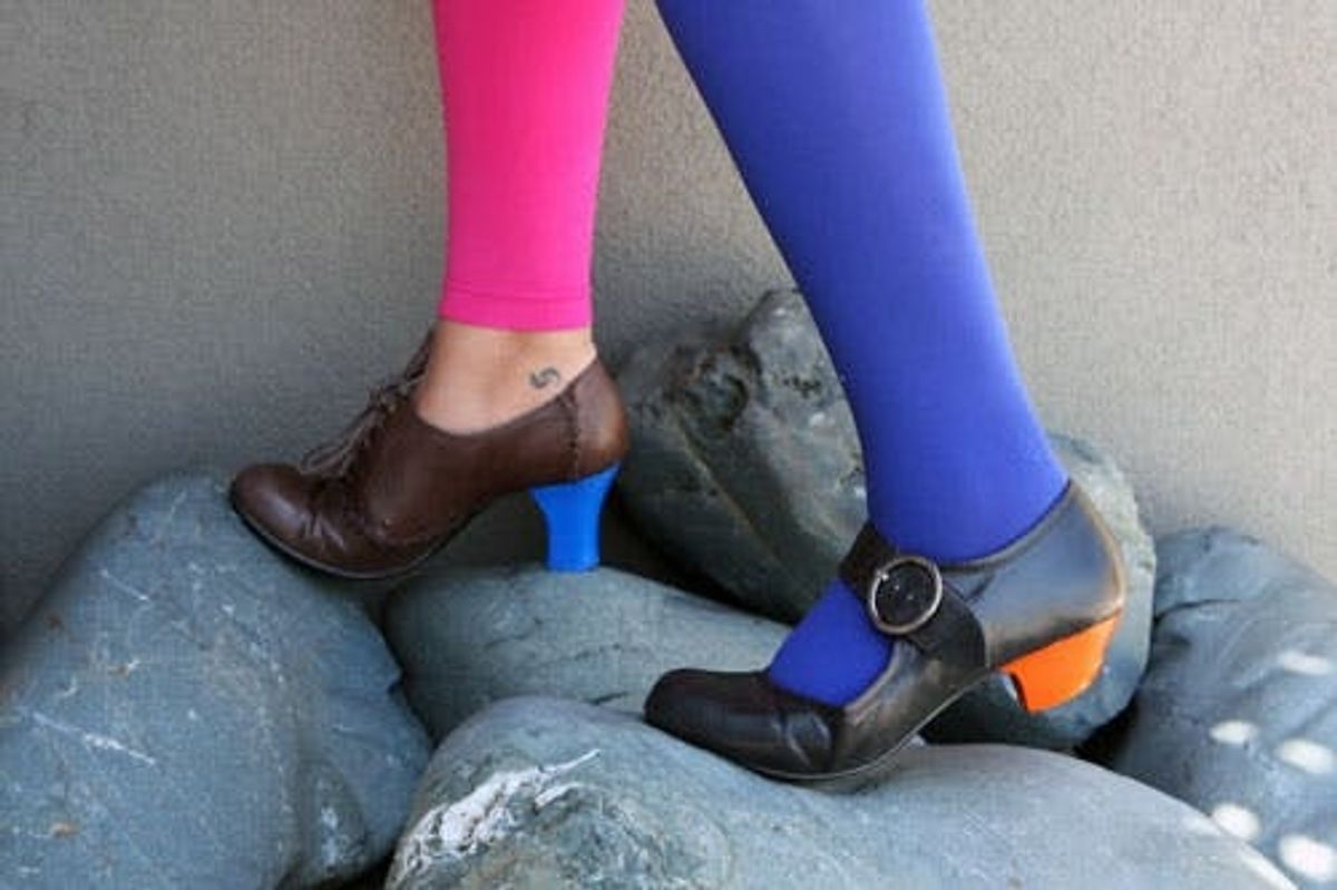 How to Color Block Your Heels