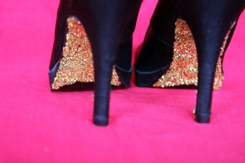 DIY Glitter Heels: Add Some Sparkle to Your Step - Brit + Co