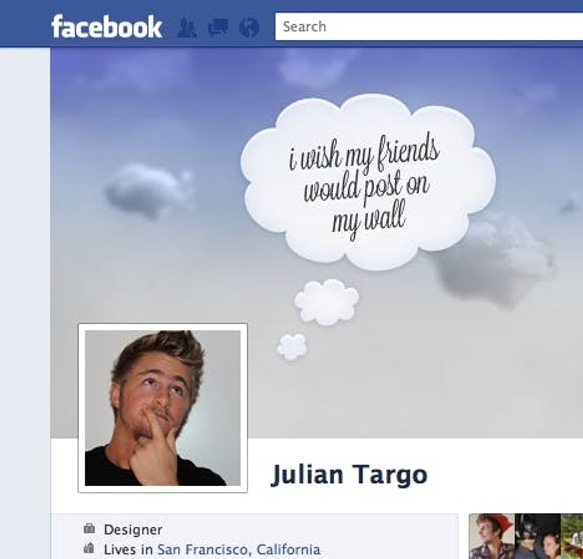 How To Hack Your Facebook Timeline Cover: Daydreaming