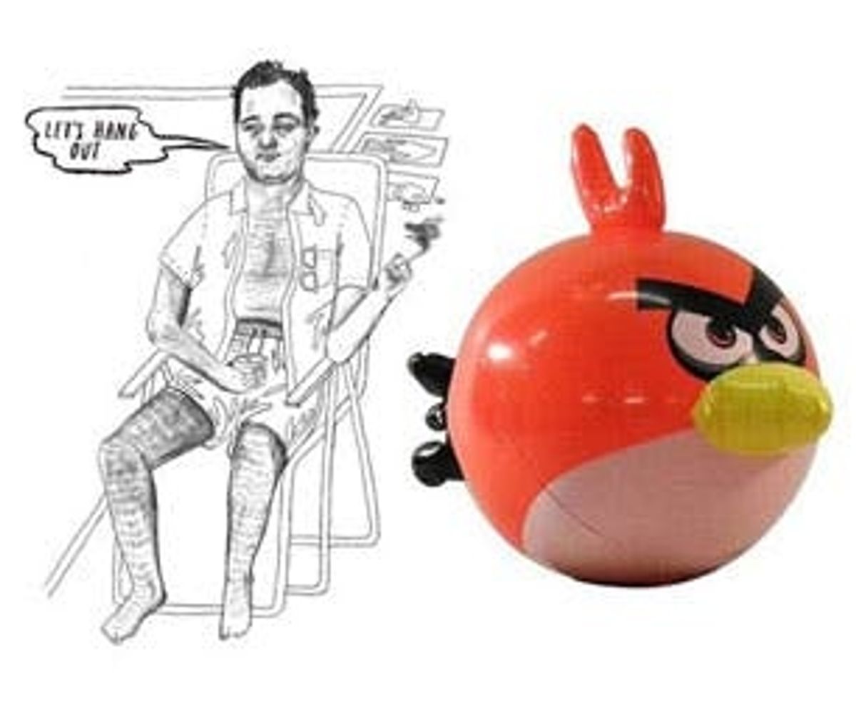 The BritList: Angry Birds Beach Balls, Bill Murray Coloring Books & More