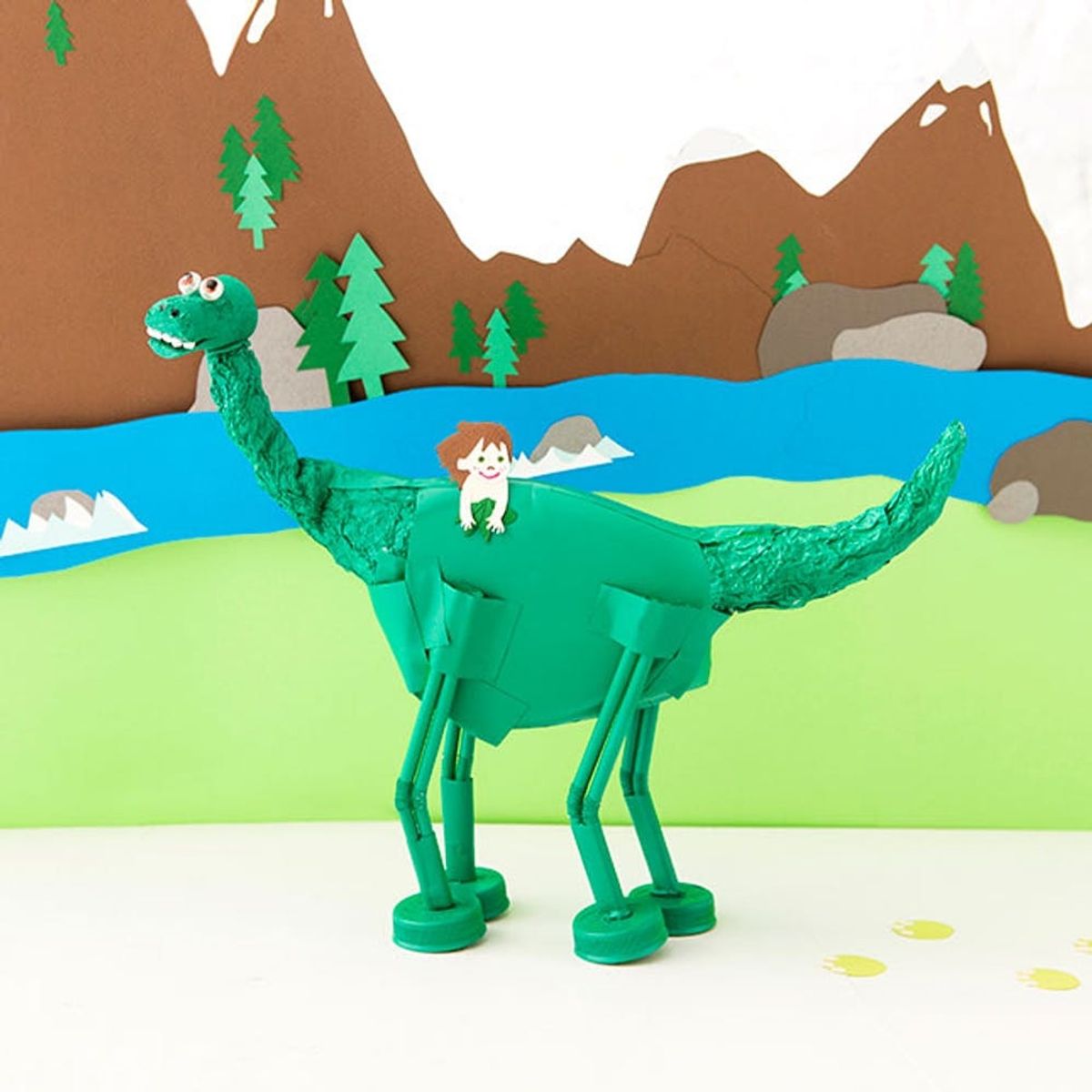 A DIY Good Dinosaur Arlo Toy Your Kids Will Love