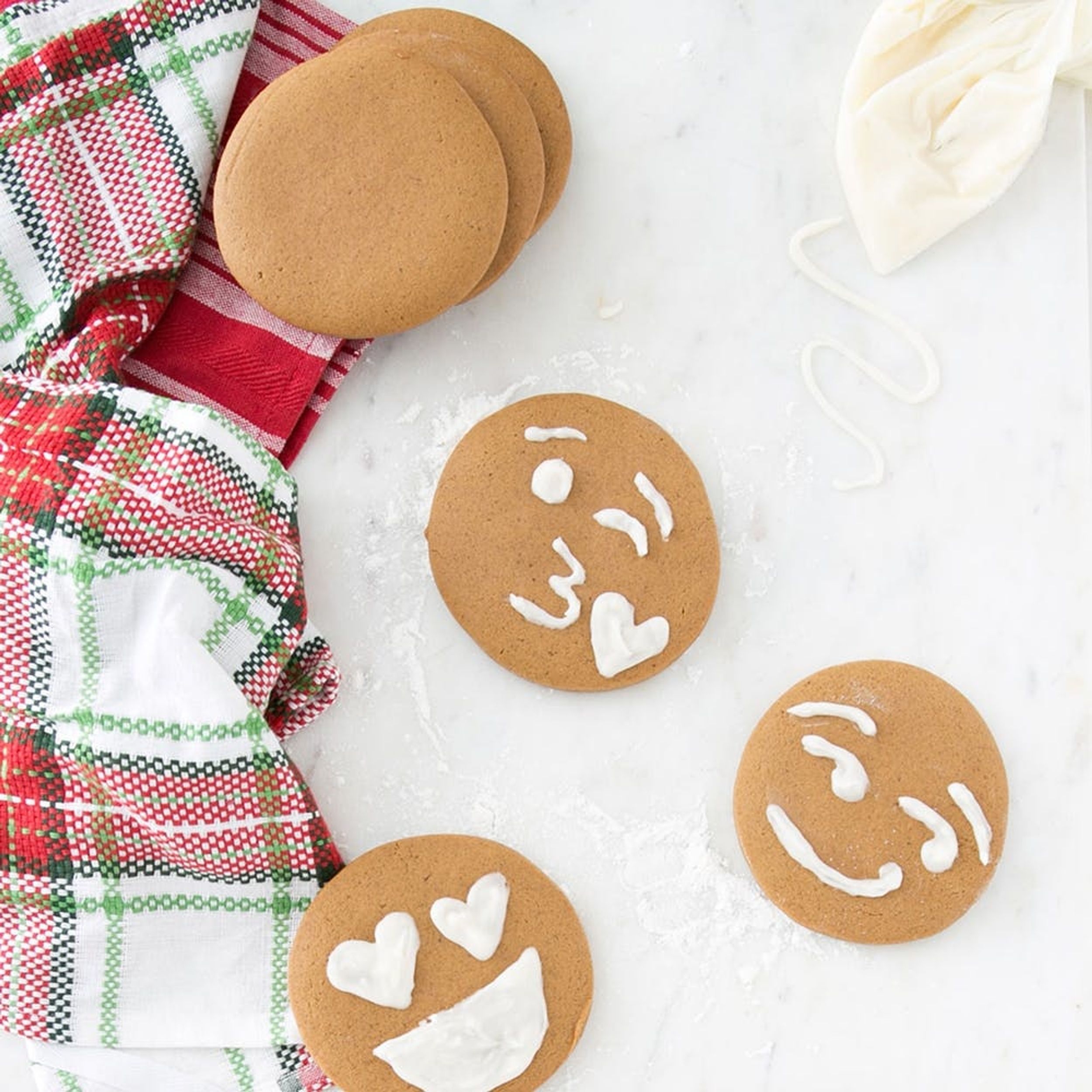 This Gingerbread Emoji Cookies Recipe Will Make You :heart_eyes: