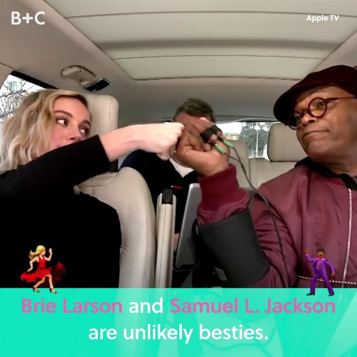 Brie Larson and Samuel L. Jackson Are Unlikely Besties