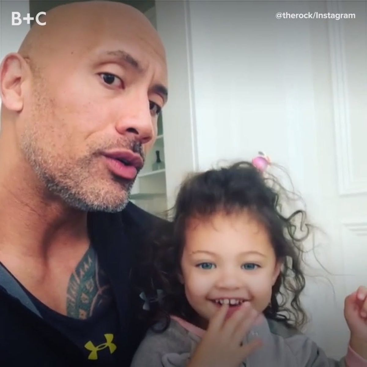 Proof That The Rock Is a Total Softie