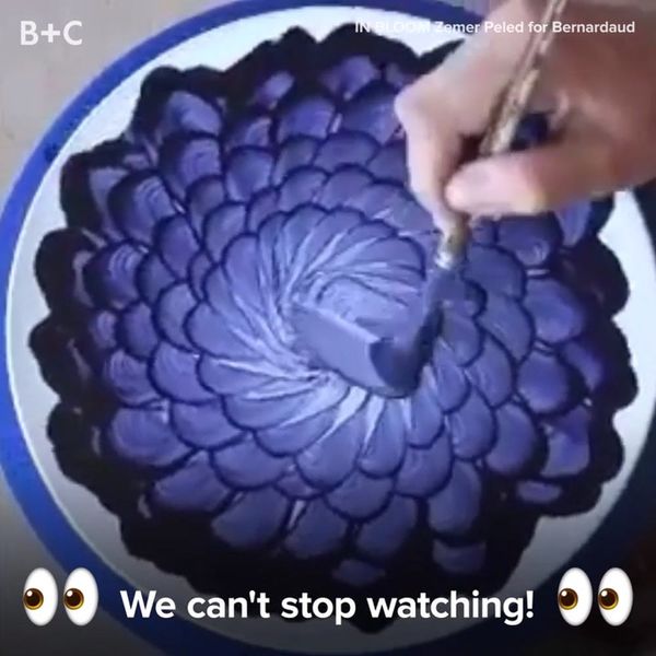 This Artist Painting Plates Will Immediately Put You At Ease