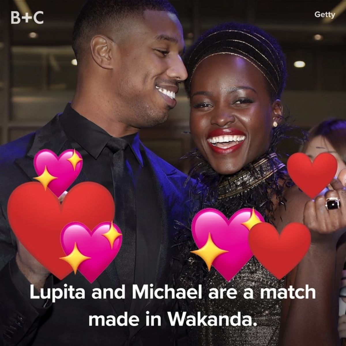Proof That Lupita Nyongâ€™o and Michael B. Jordan Have MAJOR Chemistry