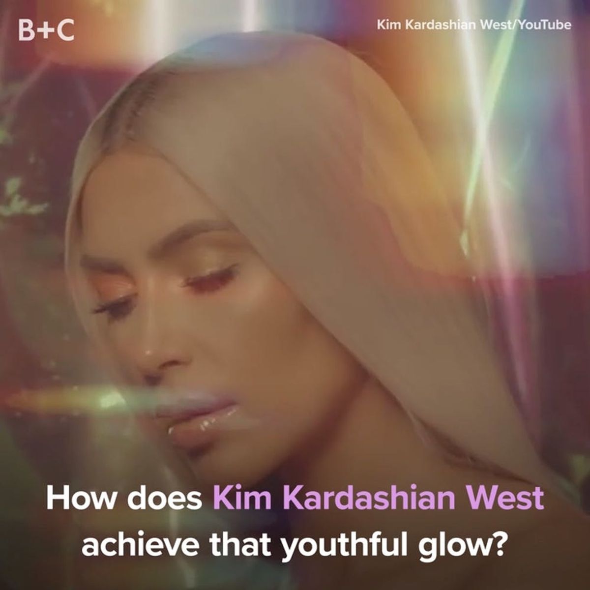 Here’s How Kim Kardashian West Achieves Her Youthful Glow