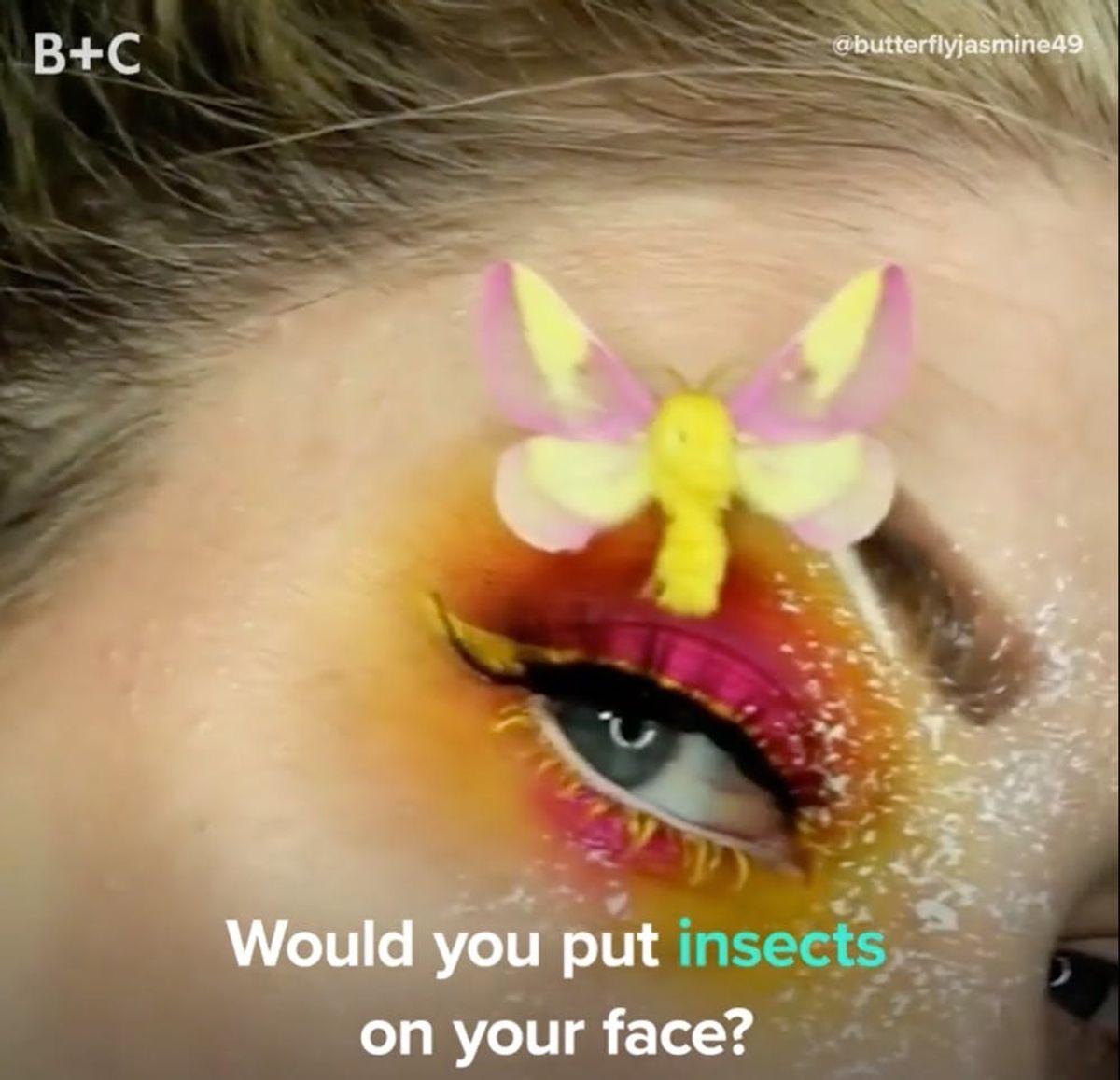 This Insect Makeup Is Beautiful AND Creepy