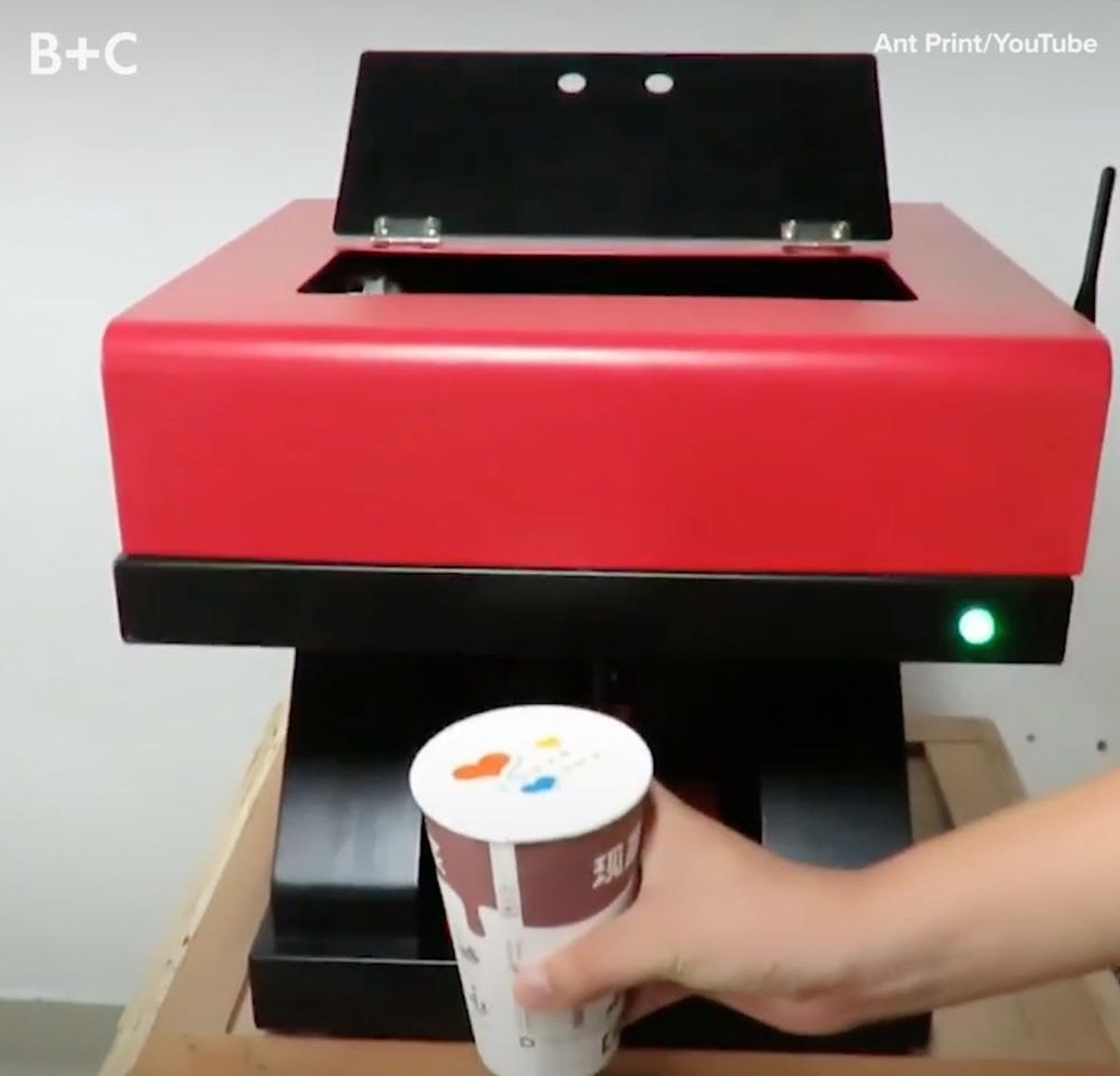 This Printer Takes Latte Art To the Next Level