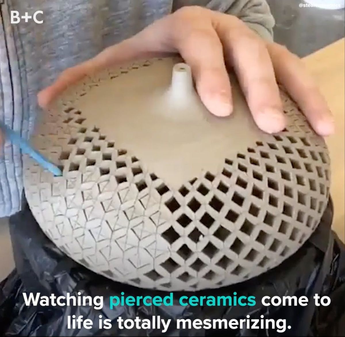 Watching Pierced Ceramics Come to Life Is Totally Mesmerizing