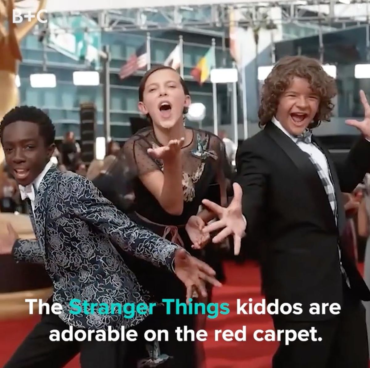 The Cutest Red Carpet Moments From the ‘Stranger Things’ Kids