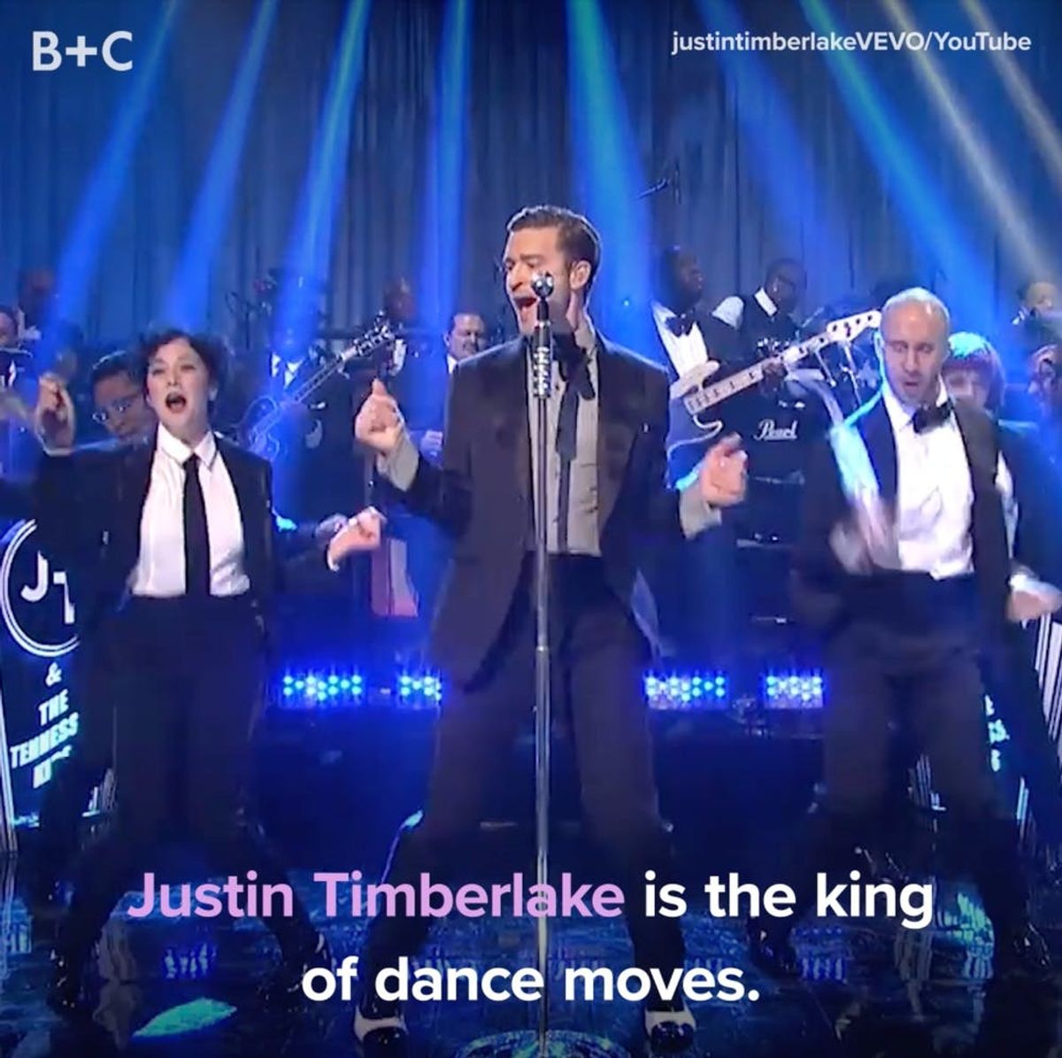 Justin Timberlake Knows How to Bust a Move