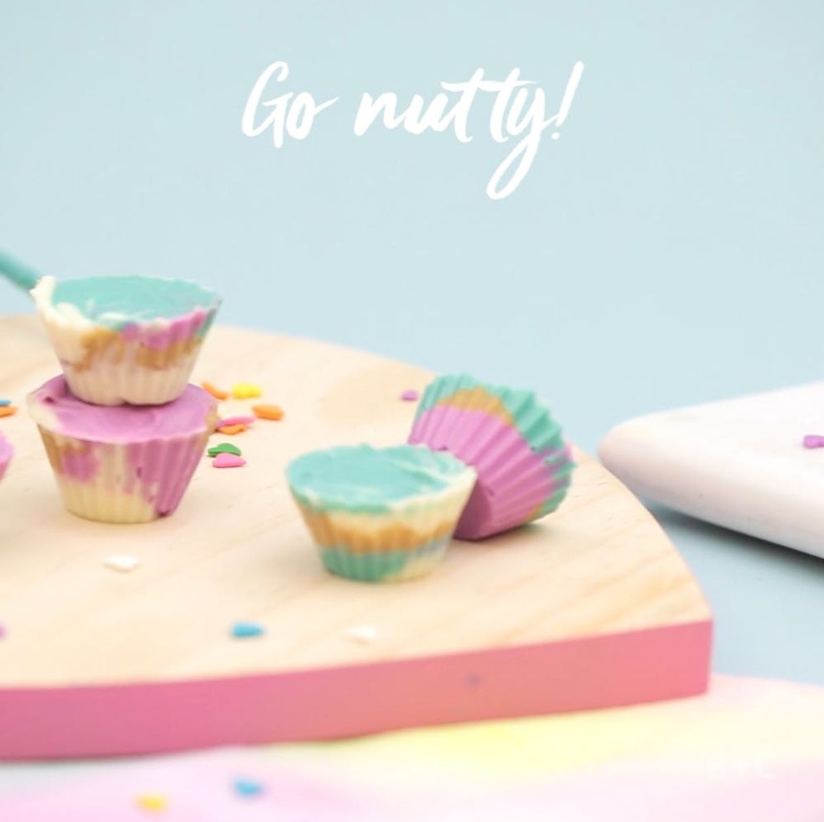 How to DIY Pastel Peanut Butter Cups