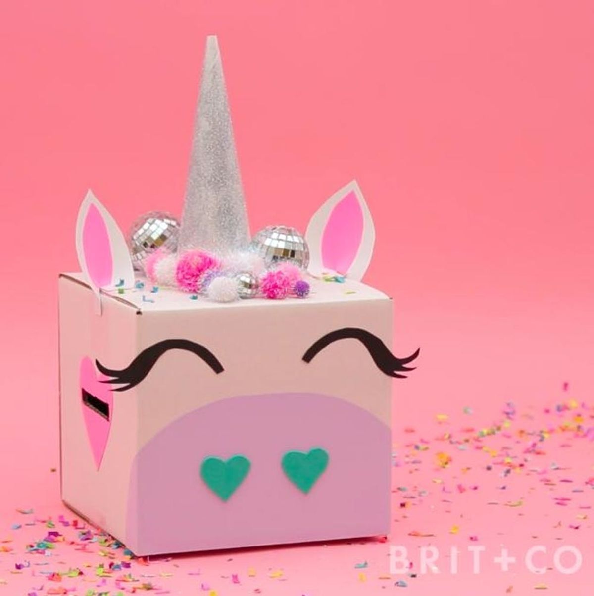 How to DIY a Unicorn Valentine’s Box