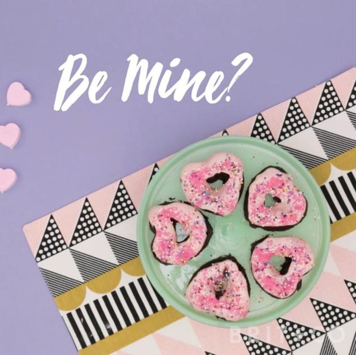 How to DIY Heart Shaped Donuts