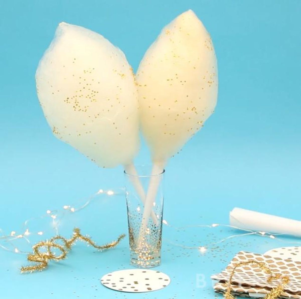 How to Make Gold Cotton Candy