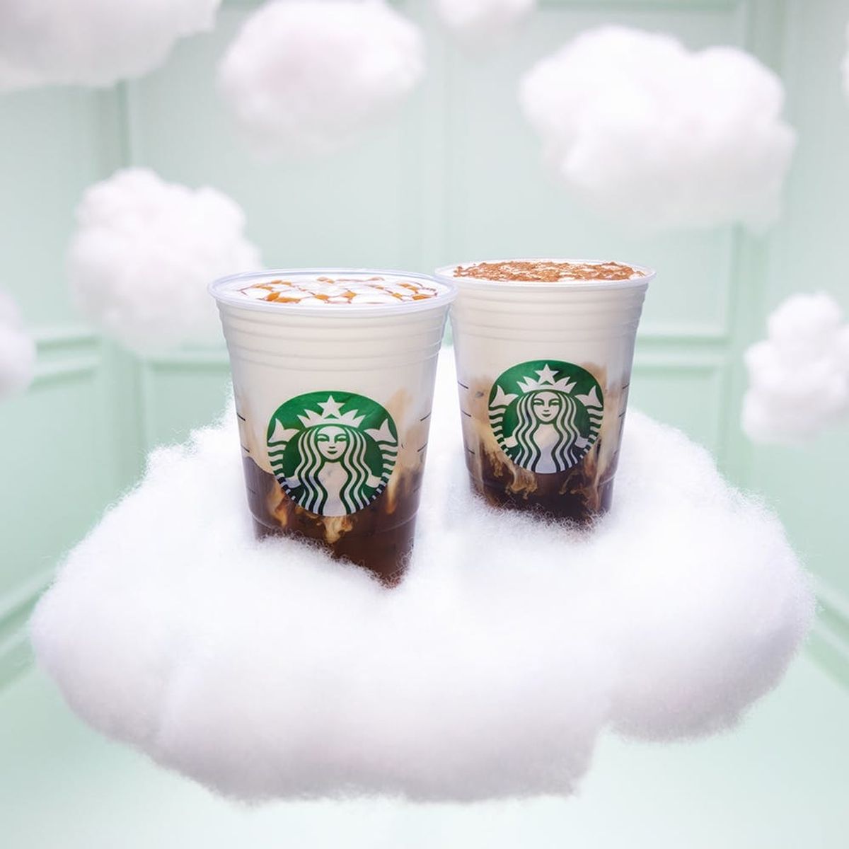 You’ll Be on Cloud Nine With Starbucks’s New Dreamy, Foamy Drinks