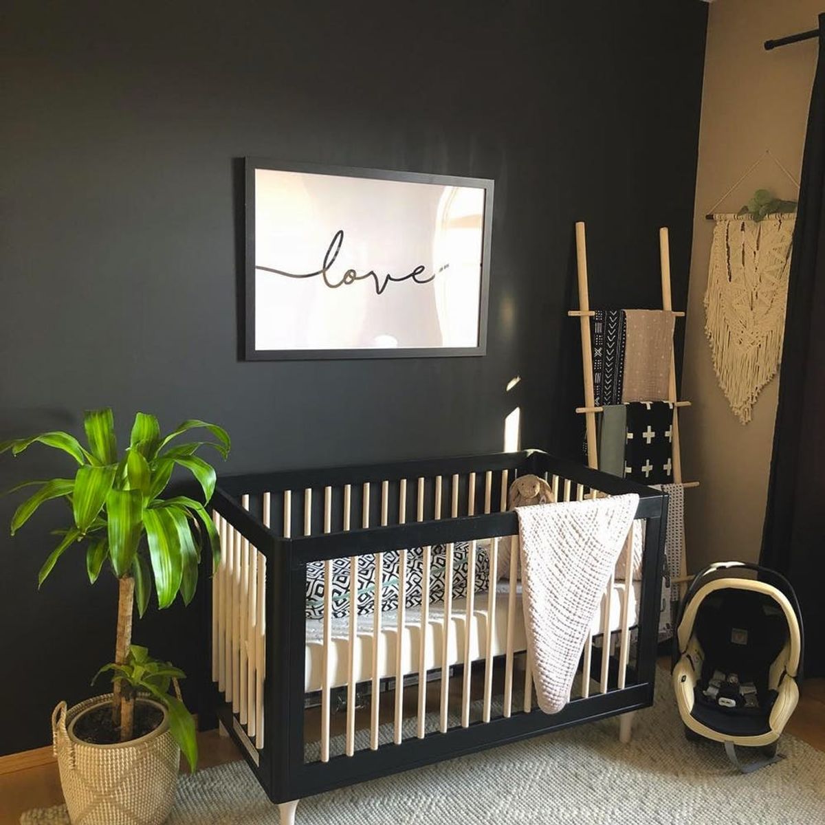 Sorry, Pastels: These 9 Spaces Prove Black Is The Trendiest New Nursery Color