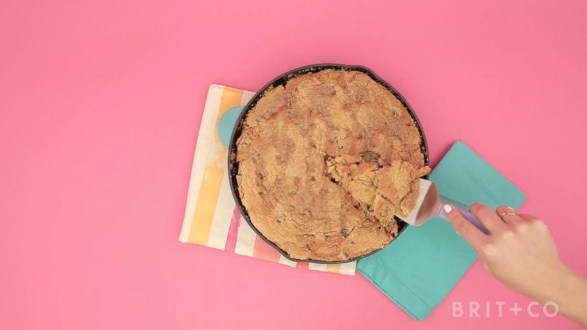 How to Make a Skillet Cookie
