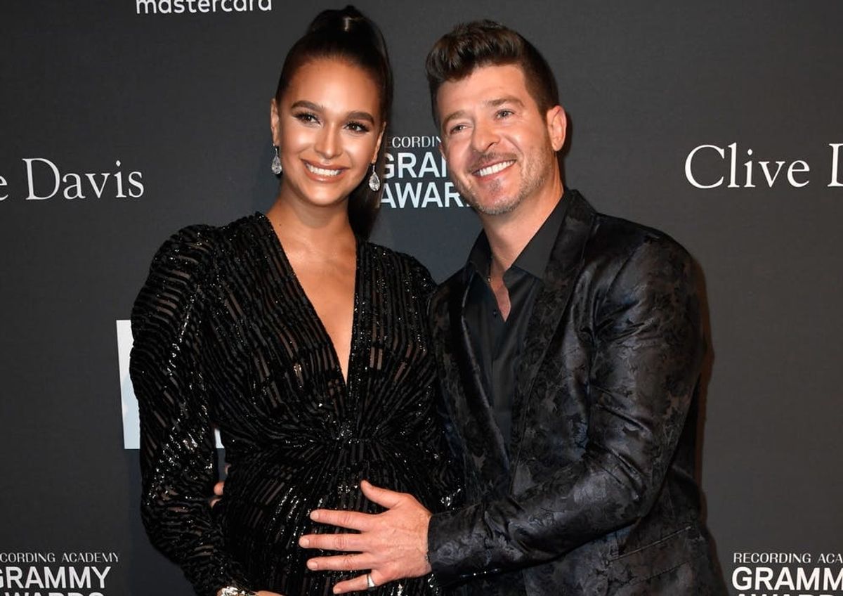 Robin Thicke and April Love Geary Welcome Baby #2 — Find Out Her Name!