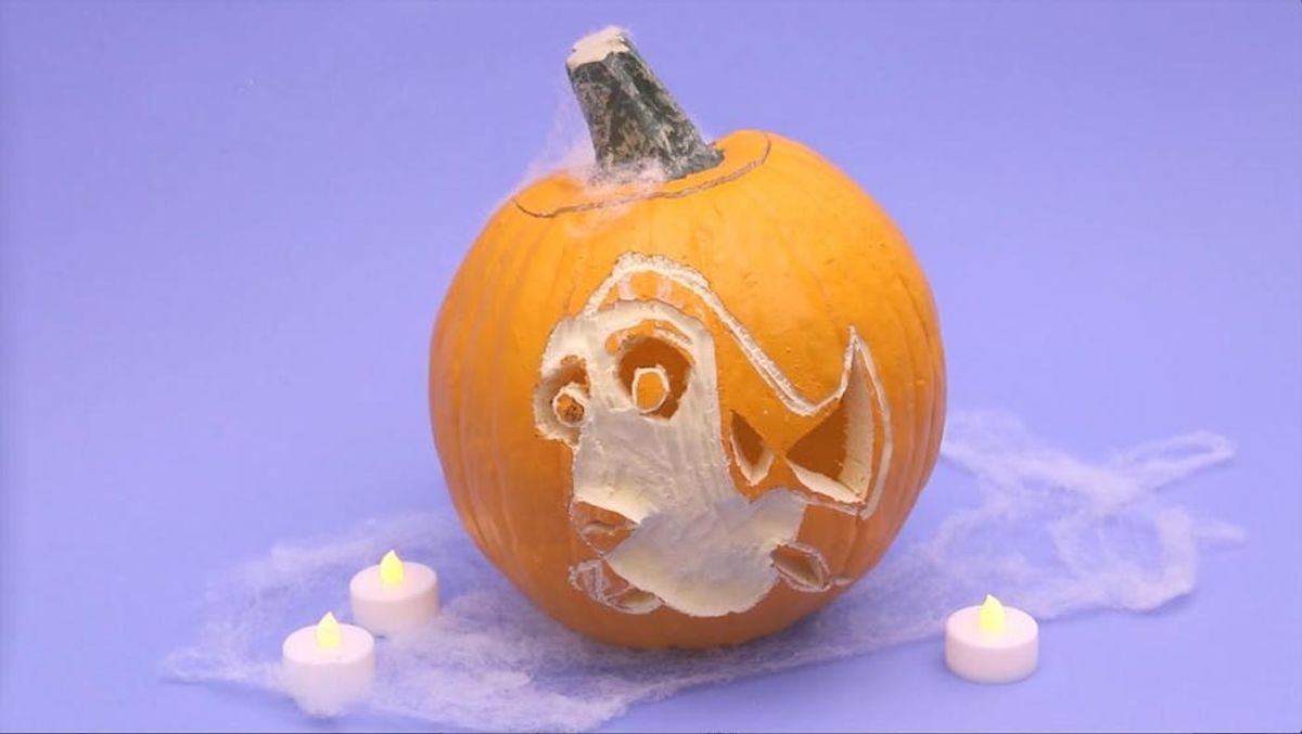 Make These Finding Dory Jack-O-Lanterns for Halloween