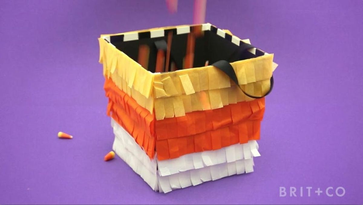 How to Make a Pinata Candy Bucket