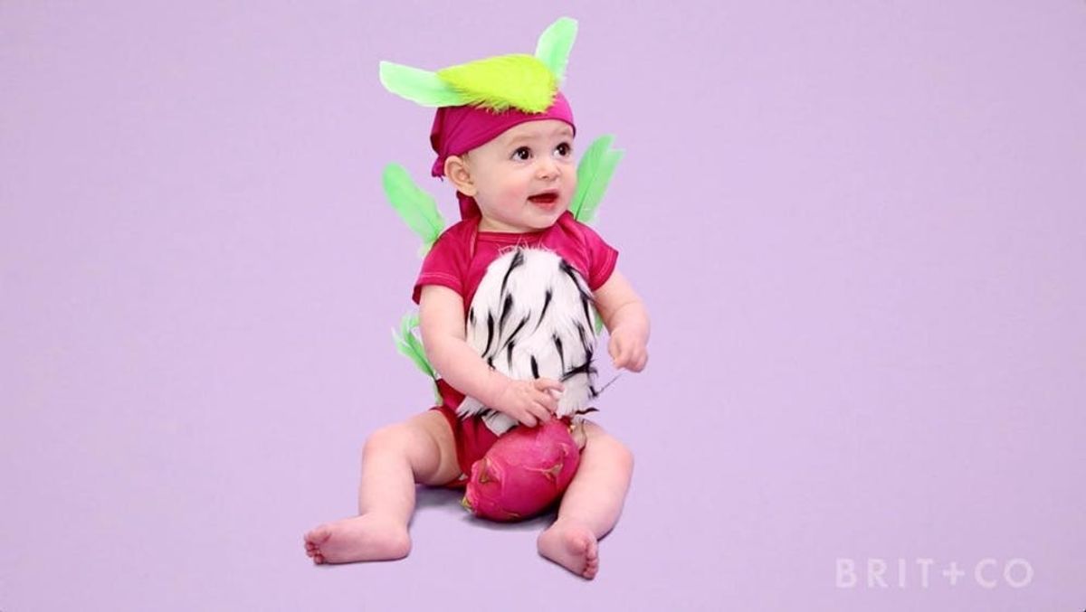 How to Make a Baby Dragonfruit Costume