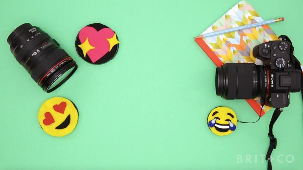 How to DIY Emoji Lens Caps