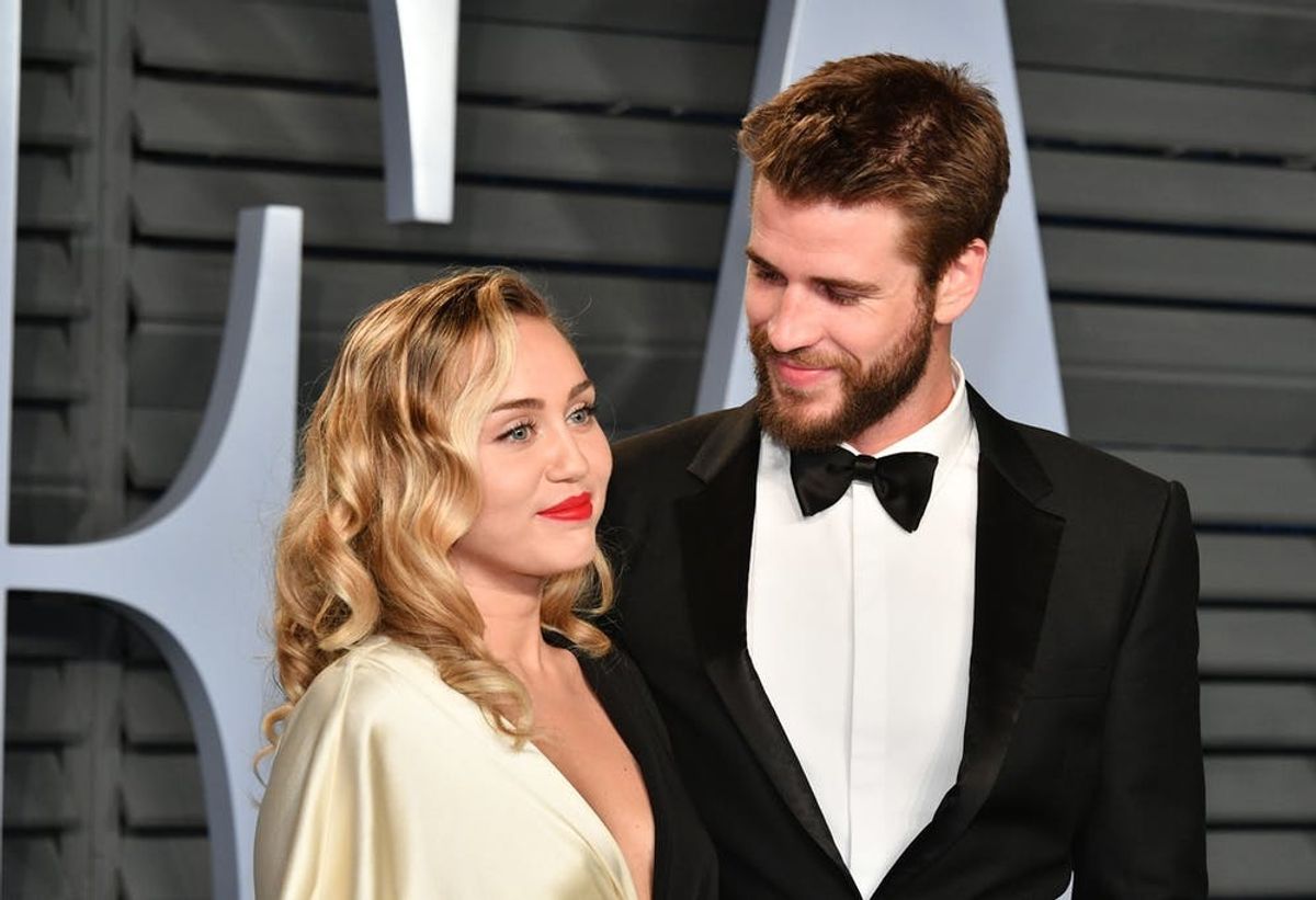 Liam Hemsworth Says Miley Cyrus Took His Last Name